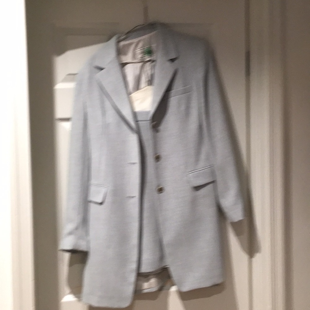 Nice light blue work suit